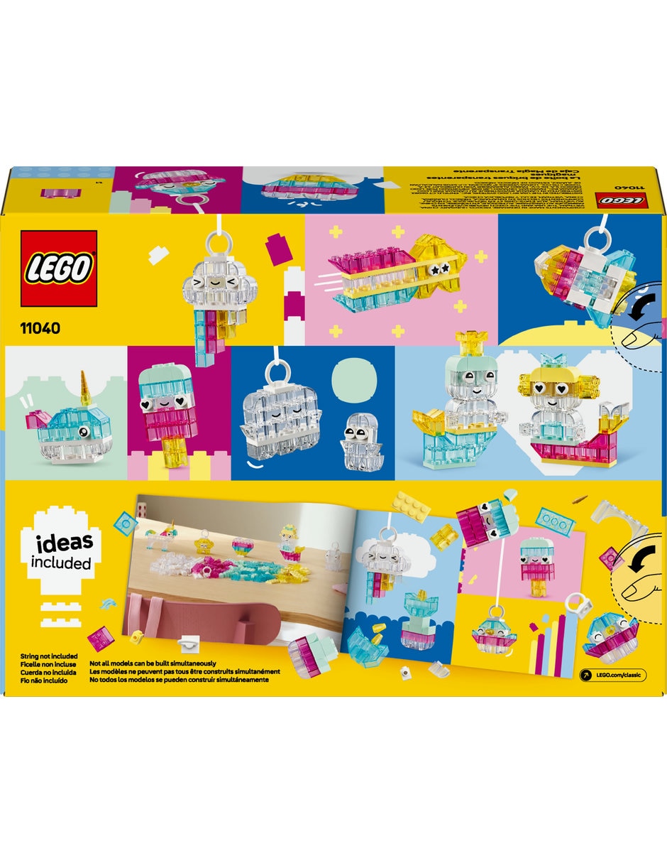 Lego Classic Caja de Magia Transparente 11040 Lego Classic 5