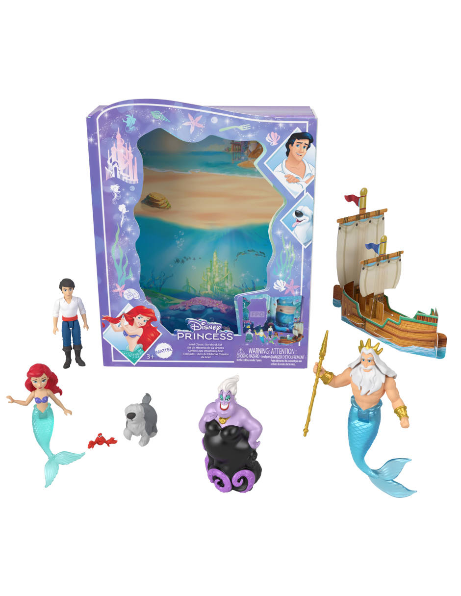 Set muñecas Disney Princesas La Sirenita 1