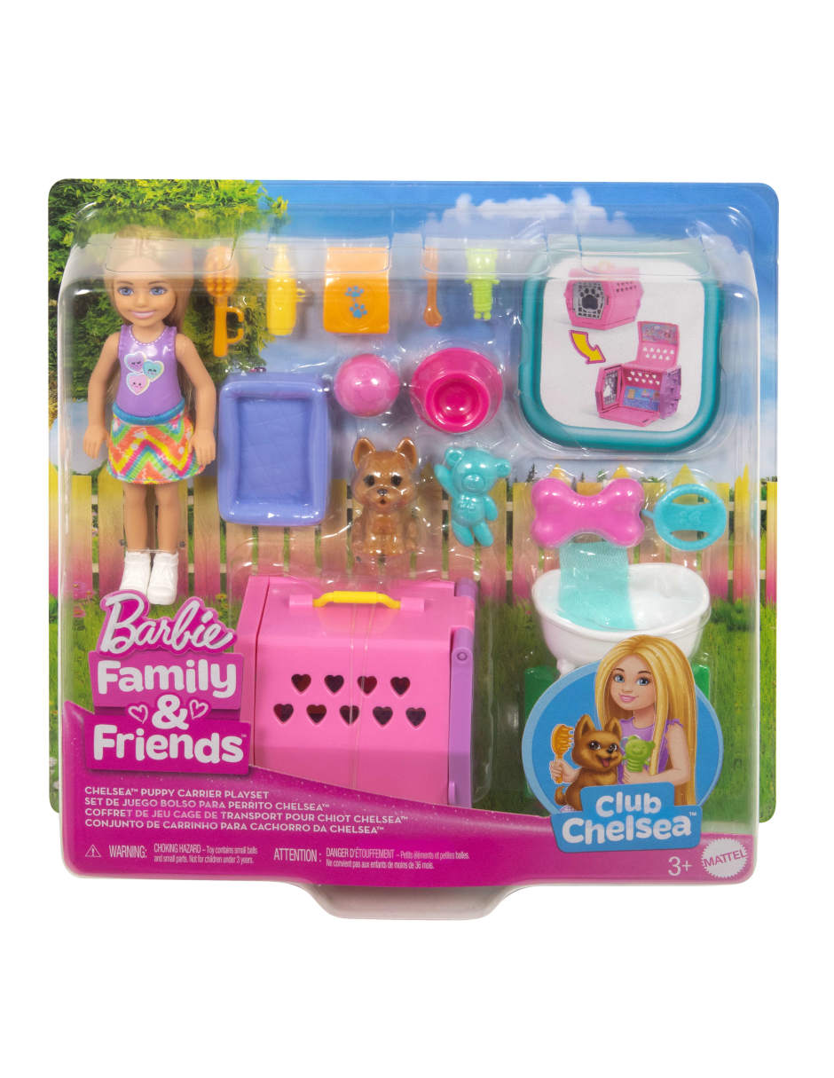 Set muñecas Barbie Family & Friends 7