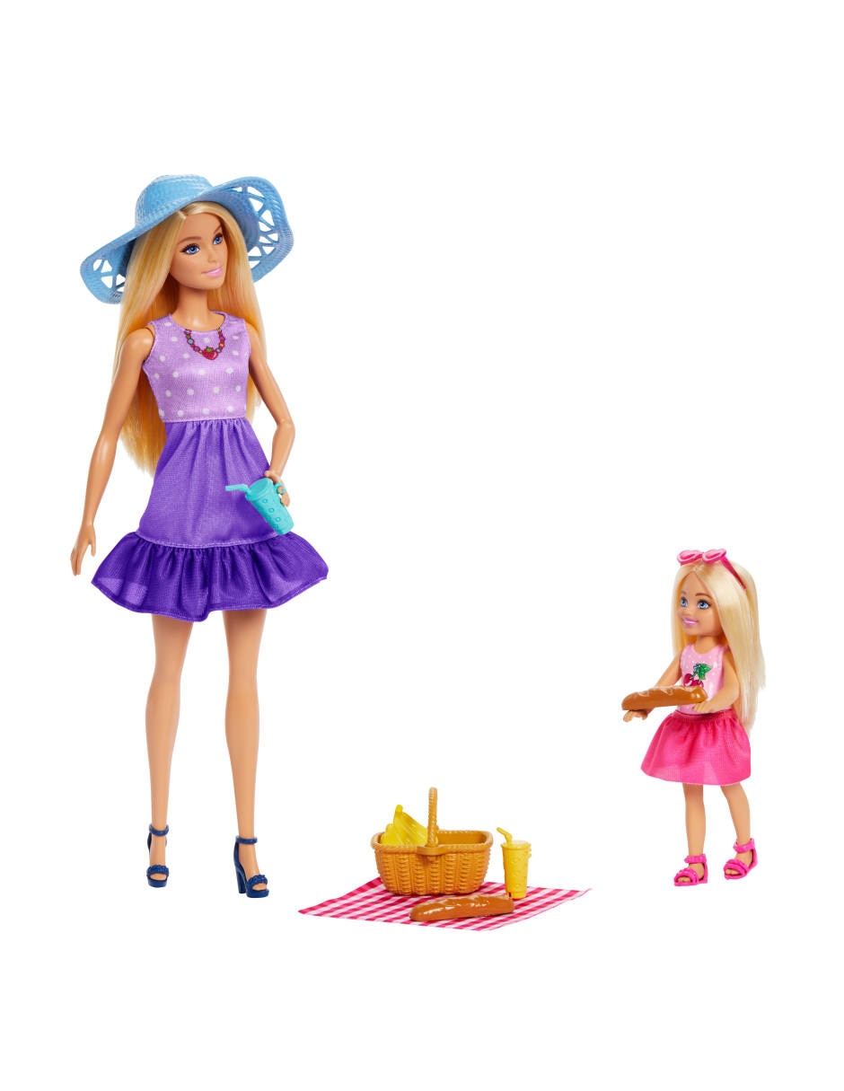Set muñecas Barbie Family and Friends