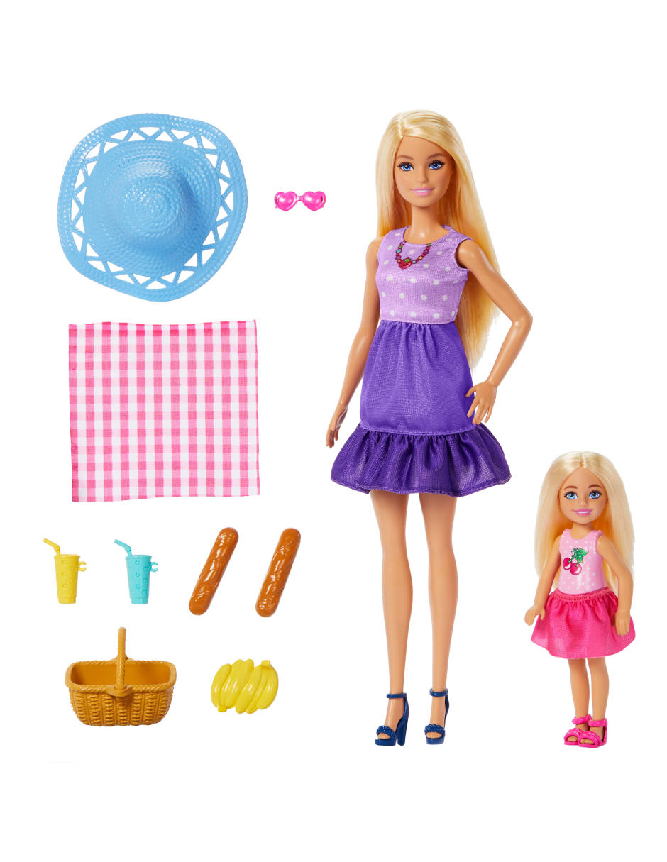 Set muñecas Barbie Family and Friends 2