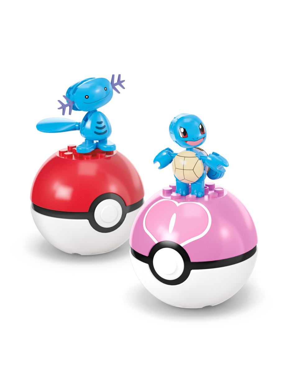 Mega Pokébolas Entrenador de tipo agua JCT42 2