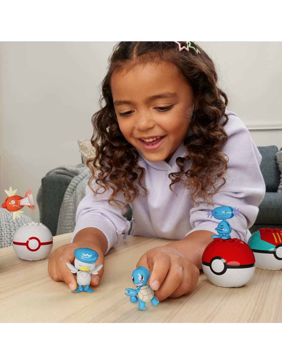 Mega Pokébolas Entrenador de tipo agua JCT42 4