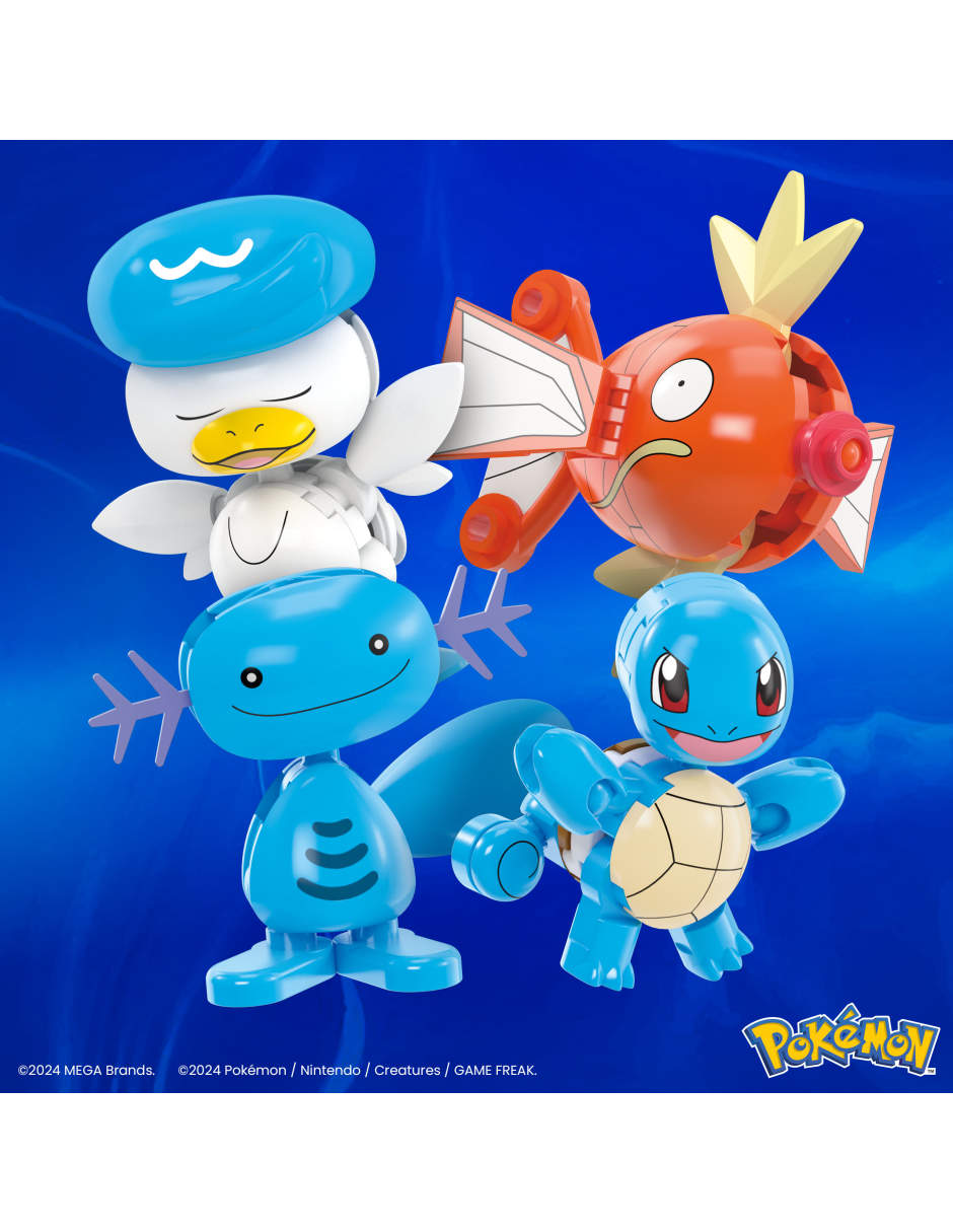 Mega Pokébolas Entrenador de tipo agua JCT42 6