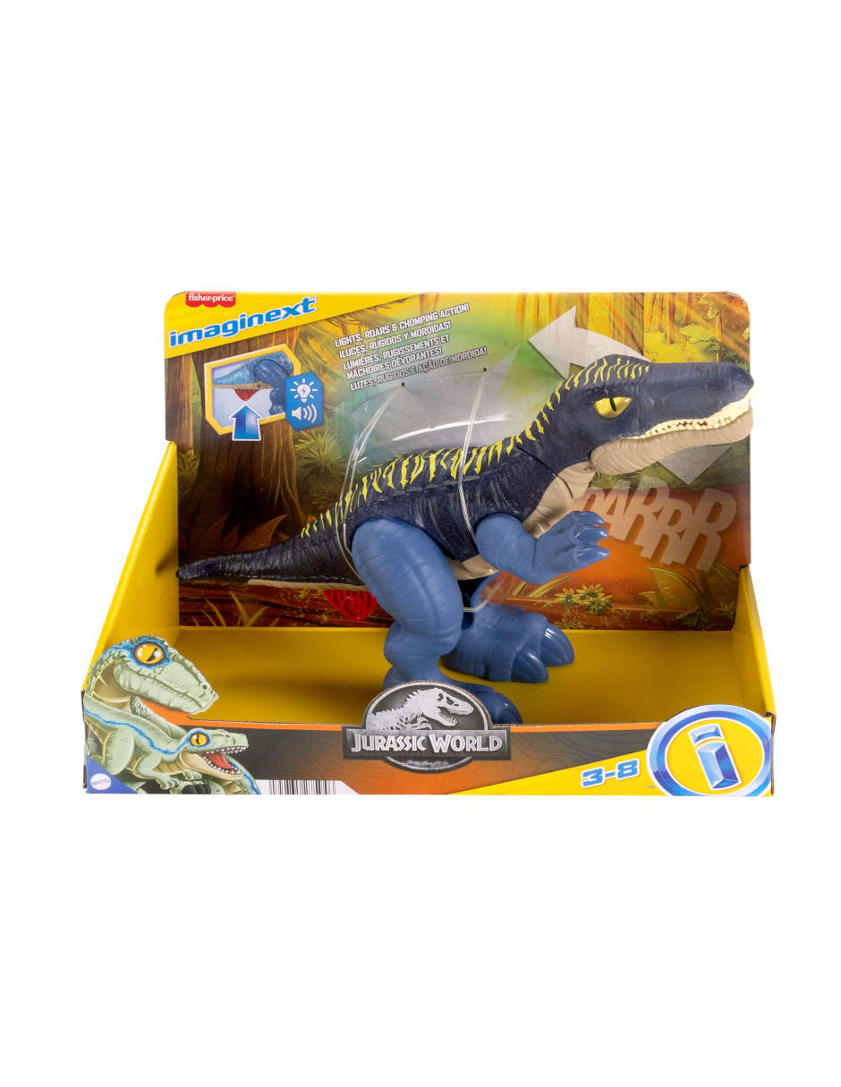 Figura de acción articulada Jurassic World collectors con luz y sonido 7