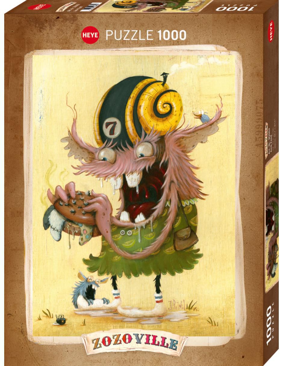 Rompecabezas artistas modernos Zozoville comida chatarra 1000 piezas Rompecabezas artistas modernos Zozoville comida chatarra 1000 piezas