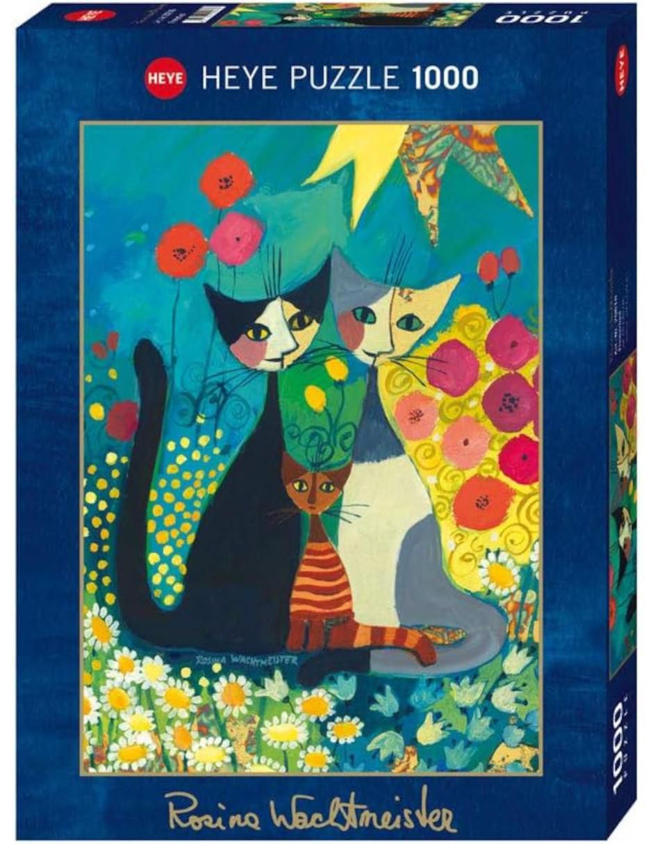 Rompecabezas artistas modernos Rosina Wachtmeister: cama de flores 1000 piezas