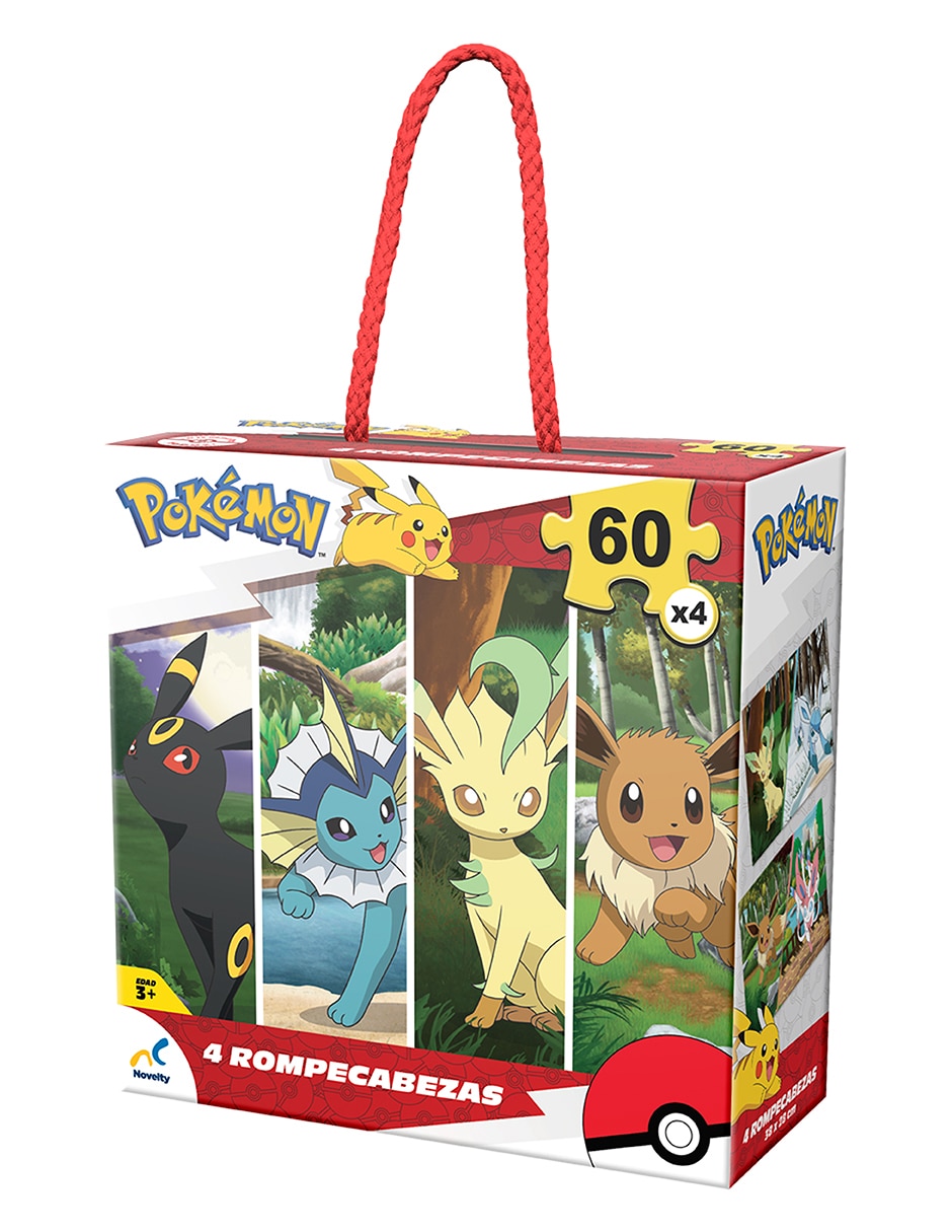 Rompecabezas Pokémon 4 en 1 240 piezas 2
