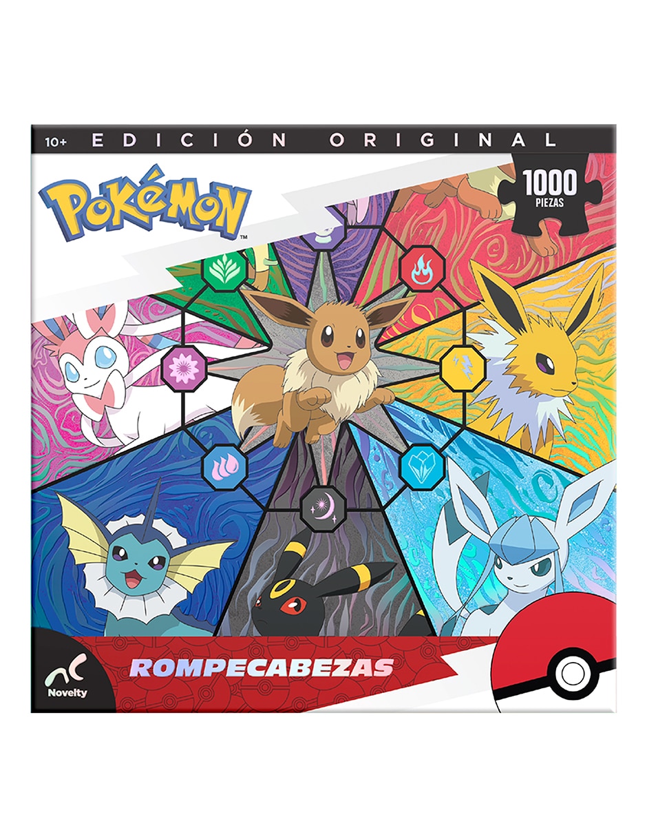 Rompecabezas Pokémon Edición Original 1000 piezas 3