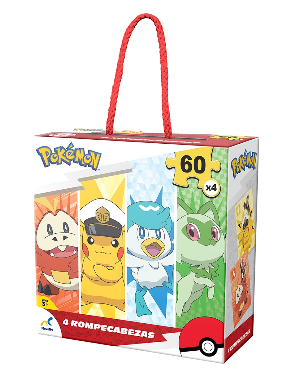 Rompecabezas Pokémon 4 en 1 240 piezas 2