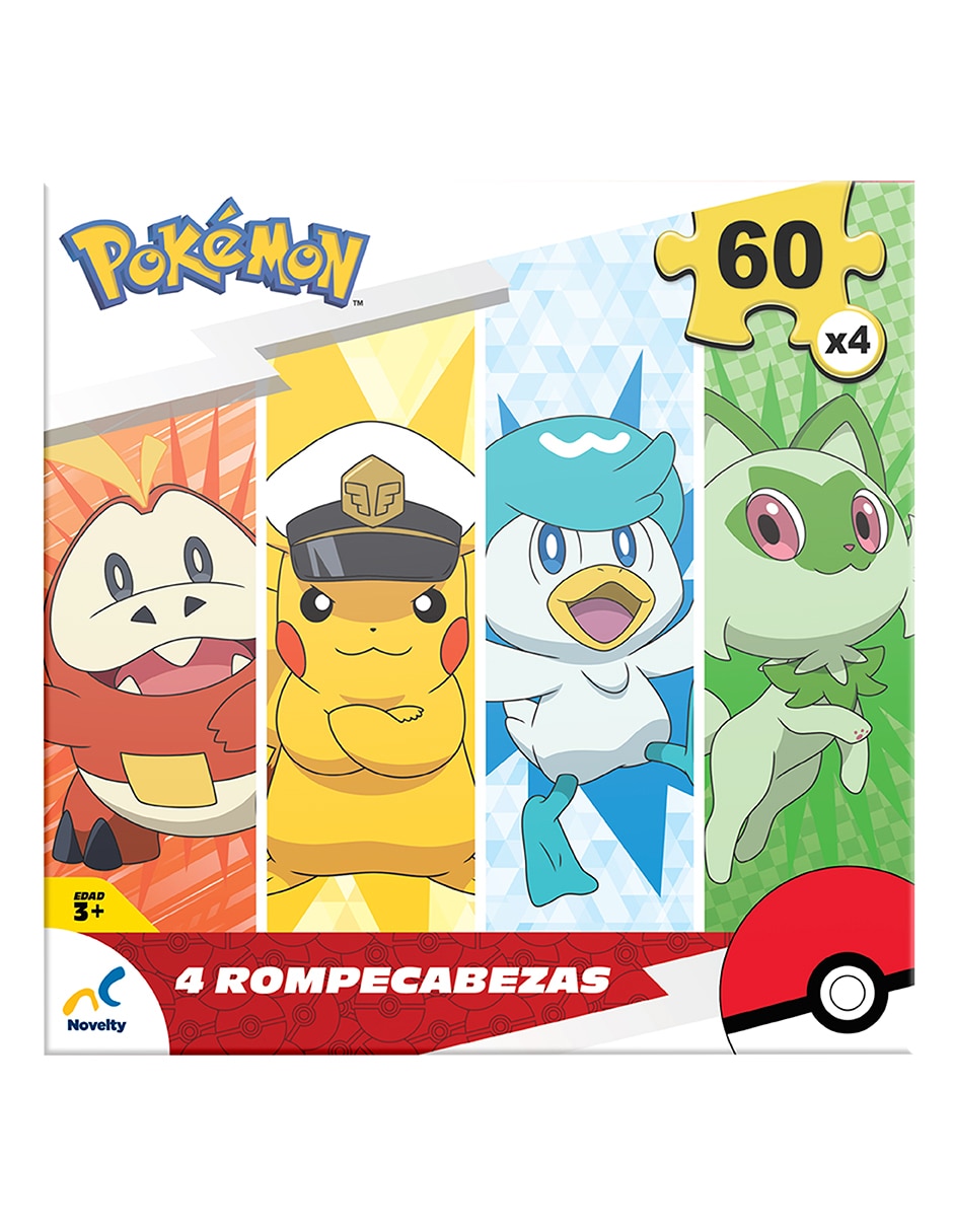 Rompecabezas Pokémon 4 en 1 240 piezas 3