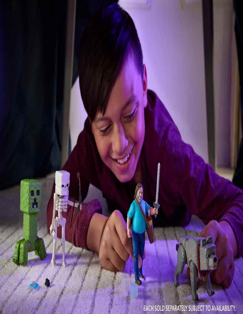 Figura de acción articulada Minecraft Creeper collectors 2