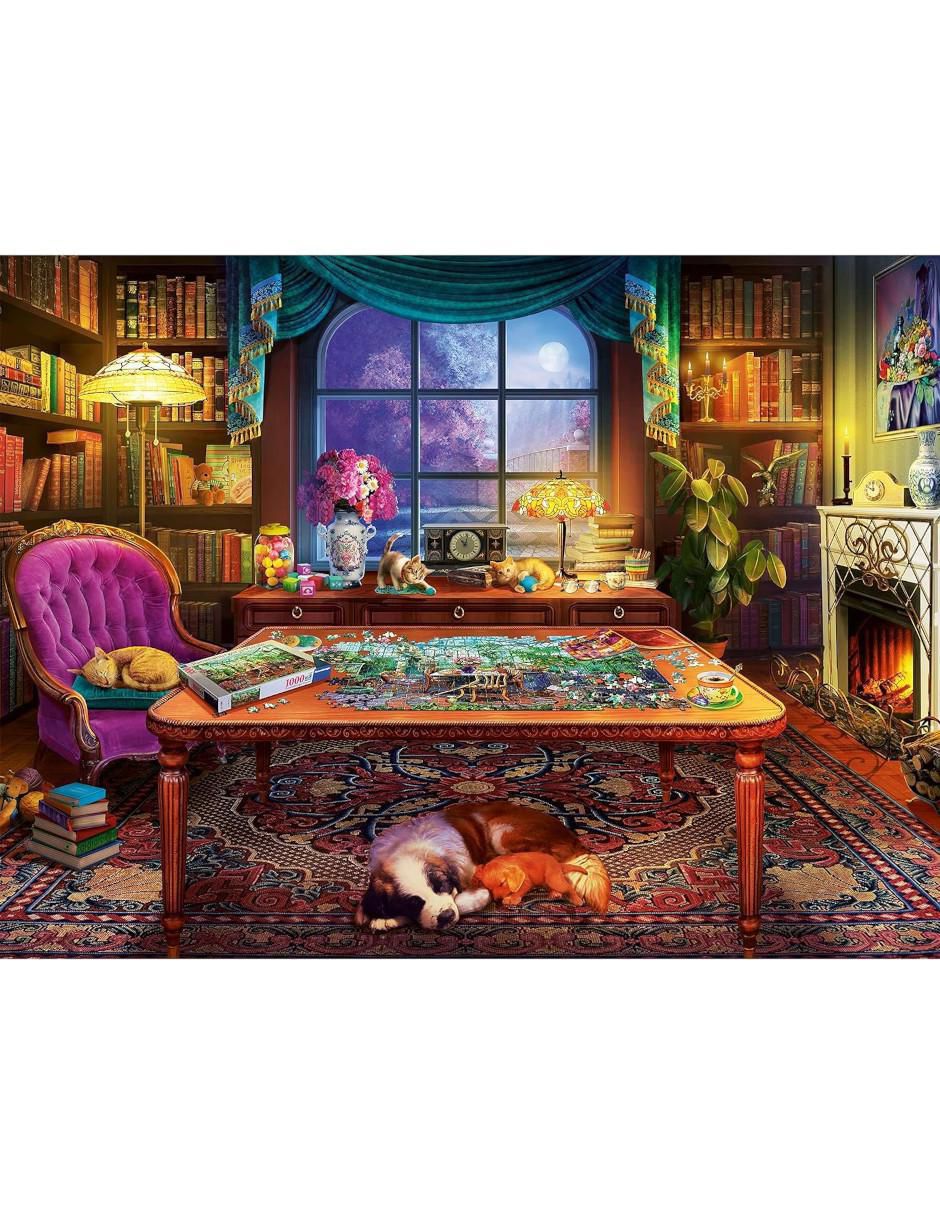 Rompecabezas Escritorio del Artista El Lugar Ideal para Armar Rompecabezas 750 piezas 2