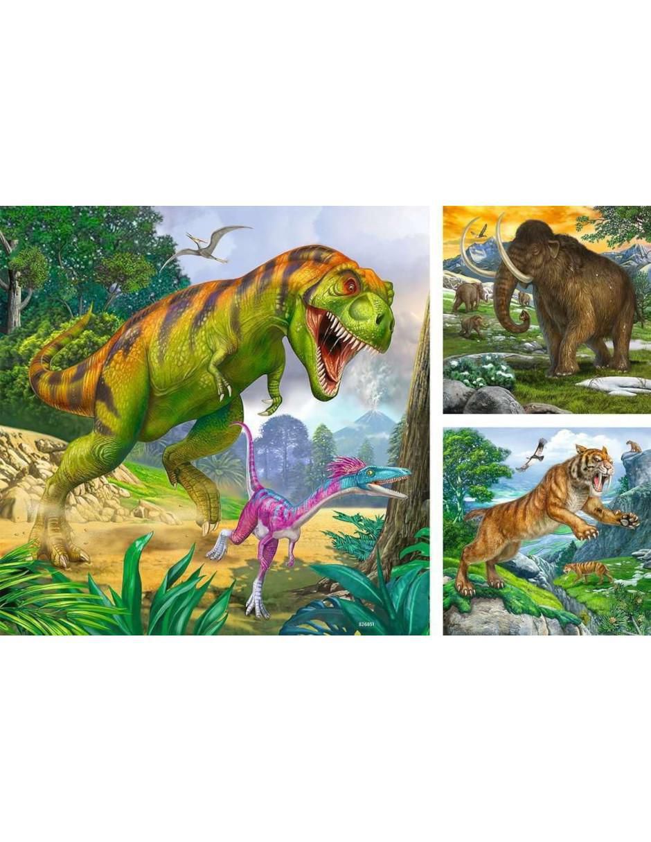 Rompecabezas Animales Prehistóricos 147 piezas 2