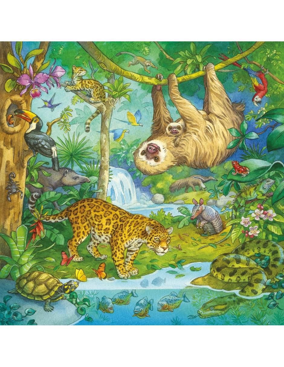 Rompecabezas Jungla Divertida 147 piezas 2
