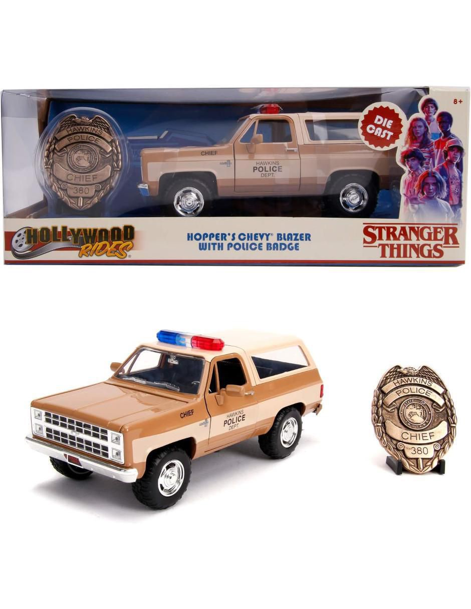 Vehículo a escala chevy blazer Stranger Things 5
