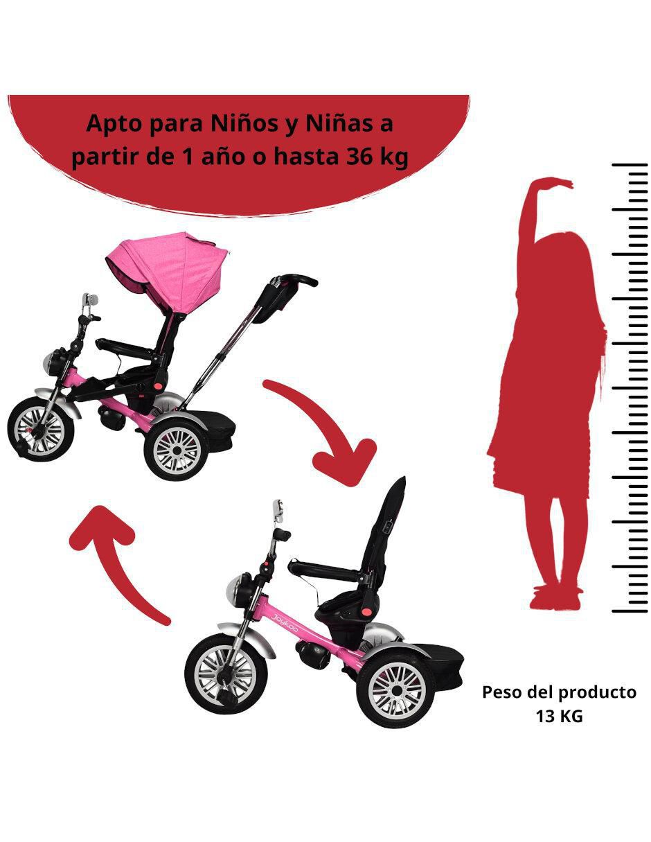 Triciclo Giratorio 360 unisex 9