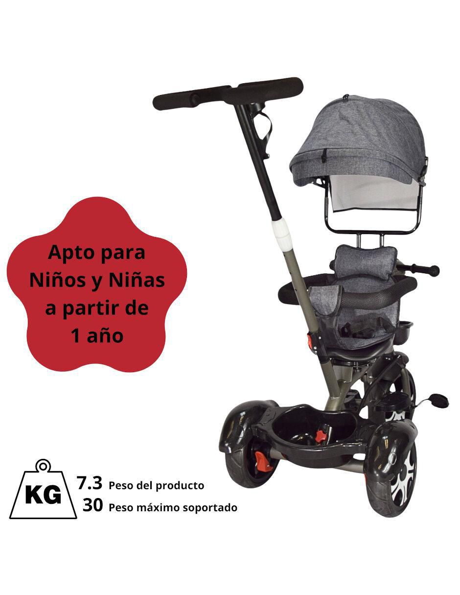 Triciclo Joykoo Evolutivo Giratorio infantil unisex
