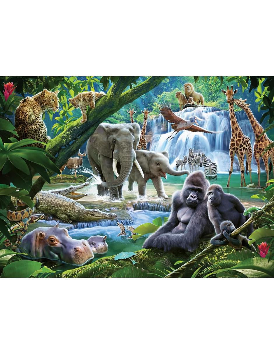 Rompecabezas Animales de la Selva 100 piezas 2