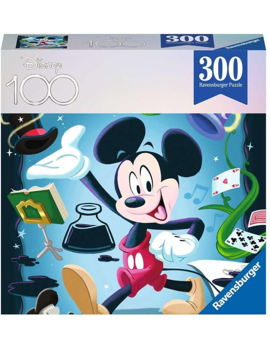 Rompecabezas Disney Mickey 100 Aniversario 300 piezas Rompecabezas Disney Mickey 100 Aniversario 300 piezas