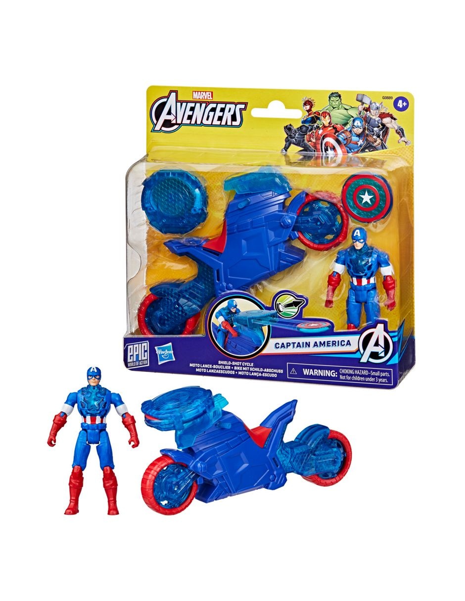 Figura de acción articulada Avengers Capitán América 3
