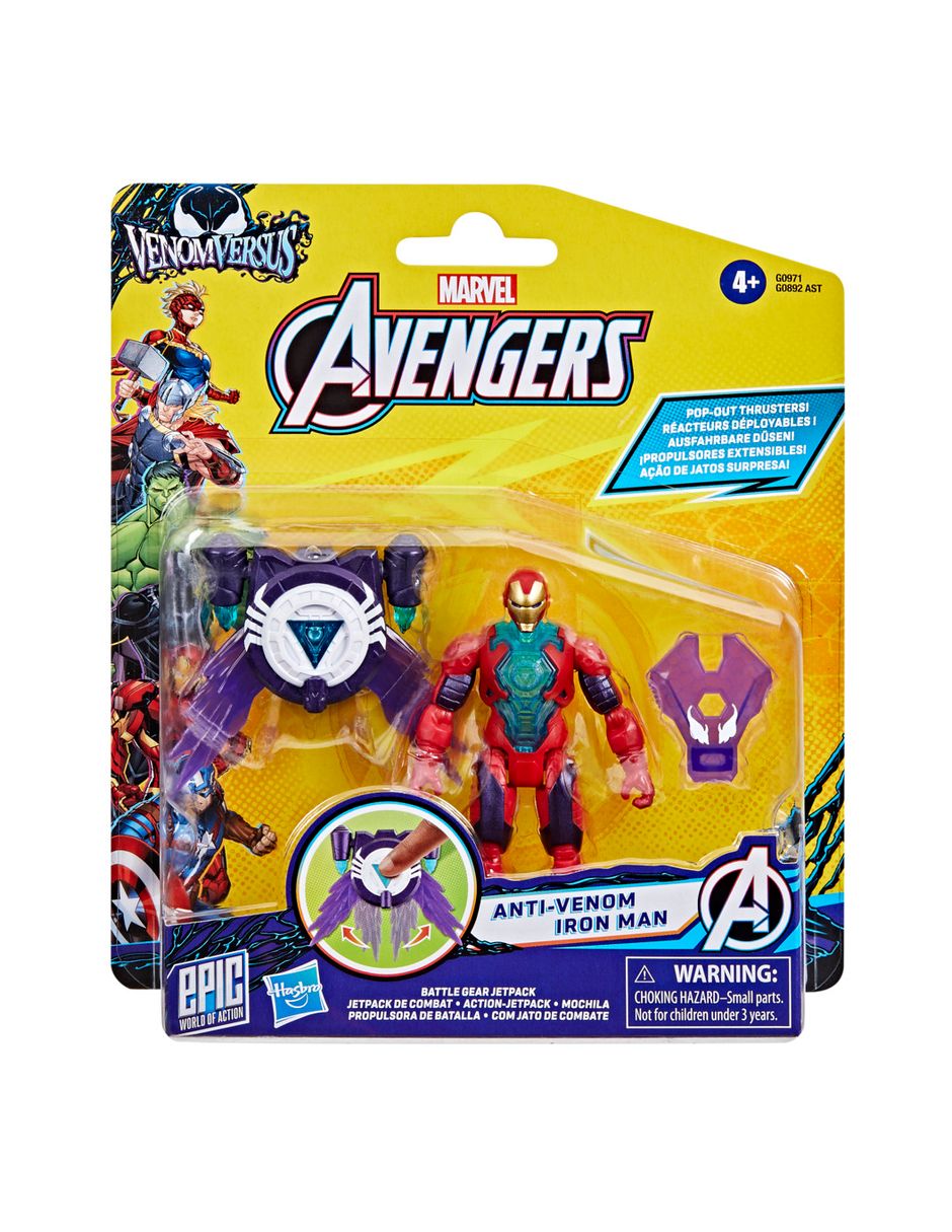 Figura de acción articulada VenomVersus Iron Man 2