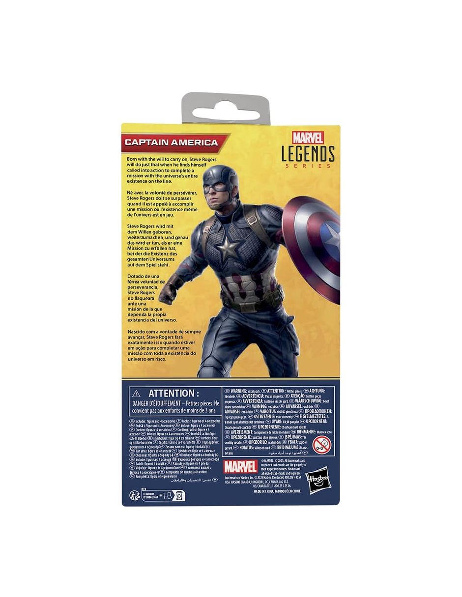 Figura de acción articulada : Avengers Legends Series Capitán América 7