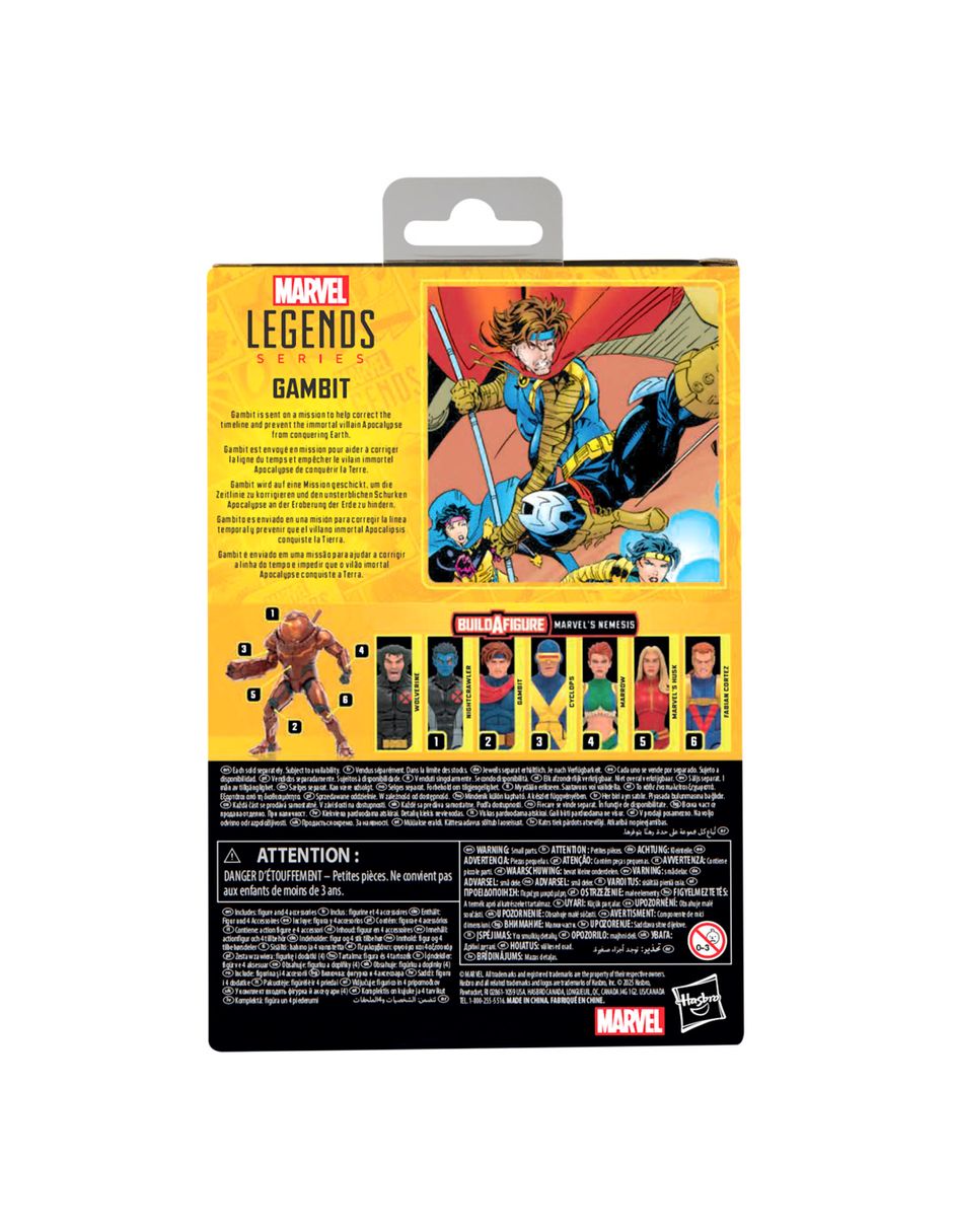 Figura de acción X-Men Gambit articulado 14