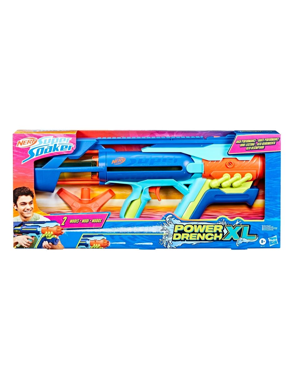 Lanzador de agua super soaker power drench xl 2
