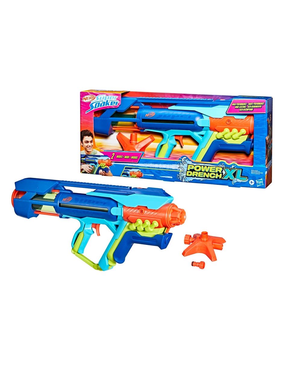 Lanzador de agua super soaker power drench xl 3