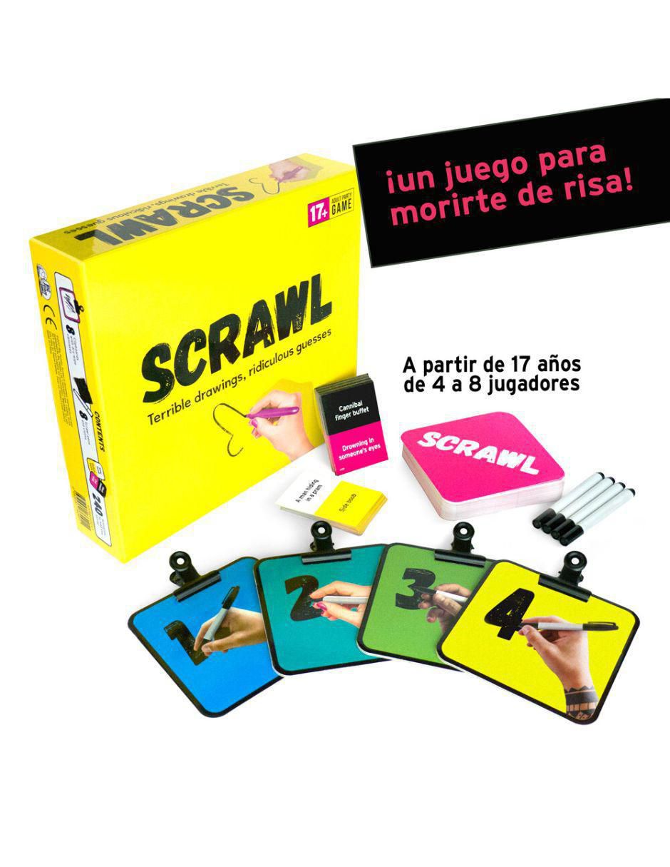 Scrawl - juego de mesa España 3
