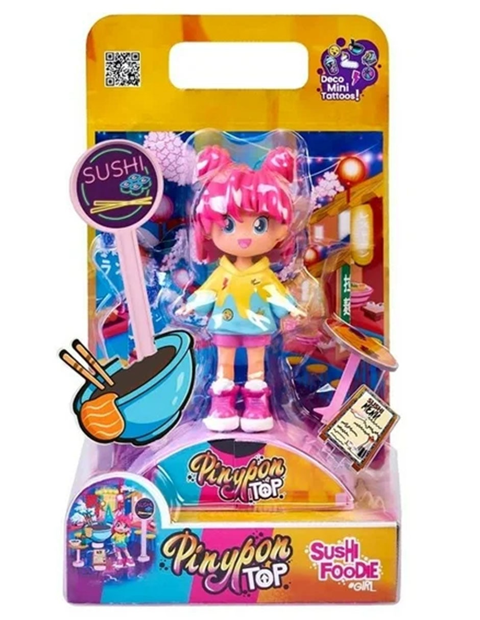 Pinypon Neon Party Pinypon Suburbia Muñeca Mini Pinypon