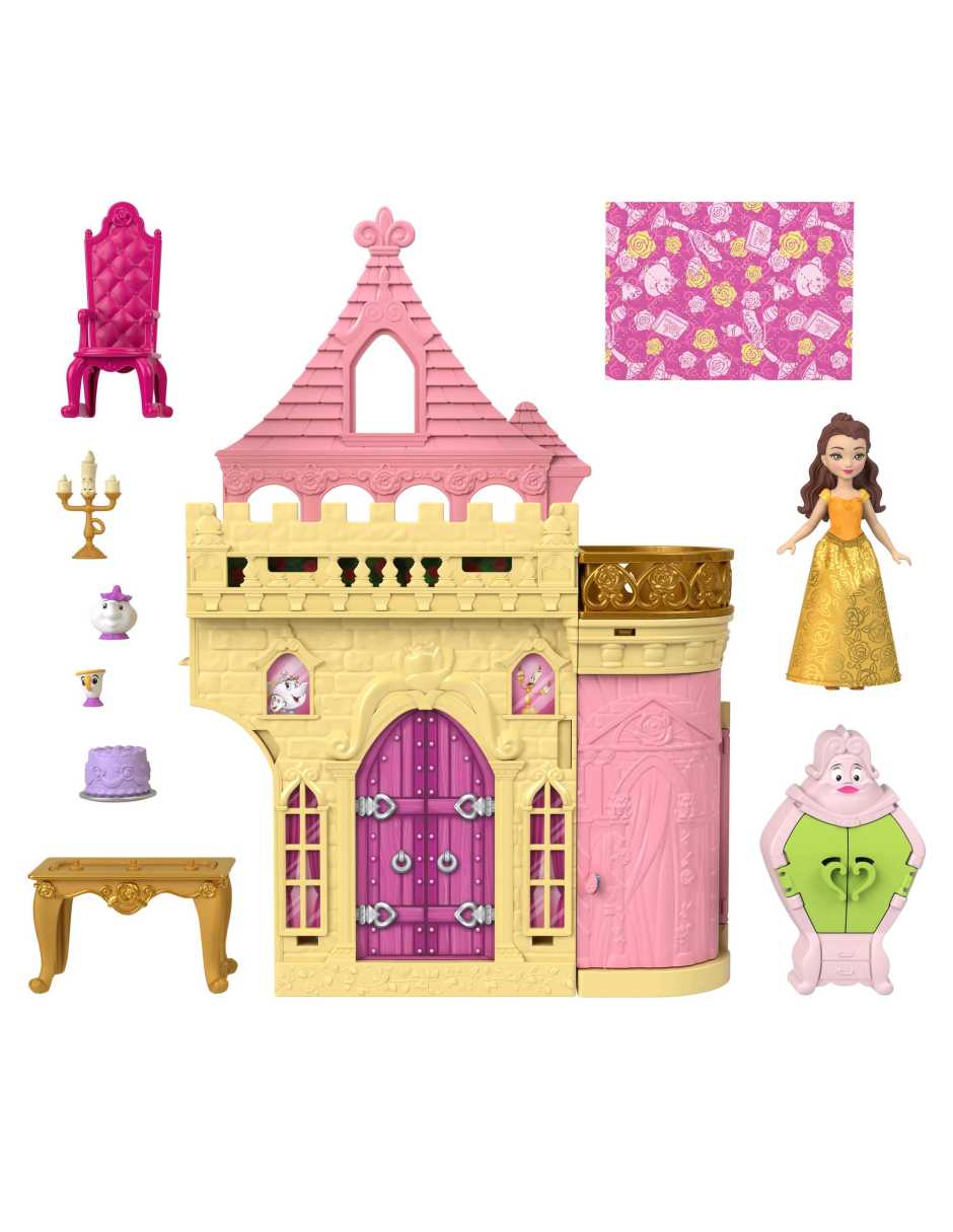 Casa de muñecas La Bella y La Bestia 3