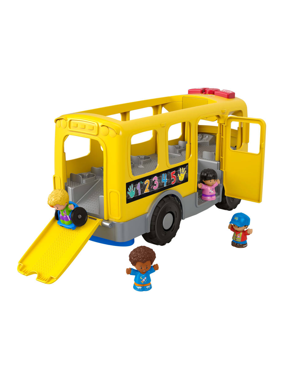 Camión Escolar Little People juego armable infantil unisex 4