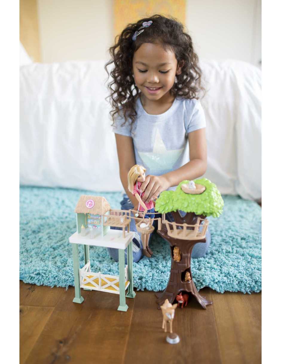 Casa para muñeca Barbie Set Rescate de Animalitos 2