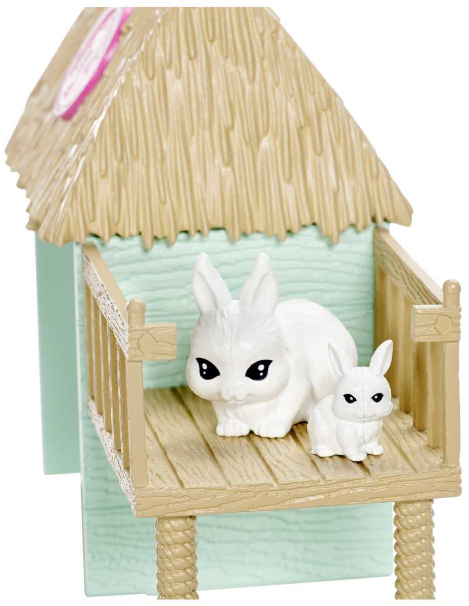 Casa para muñeca Barbie Set Rescate de Animalitos 5
