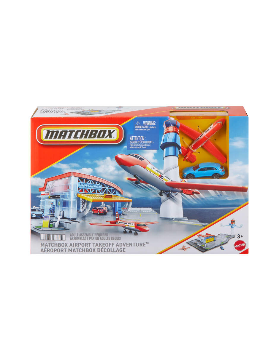 Play set vehículos Juego de Aeropuerto de Matchbox 10