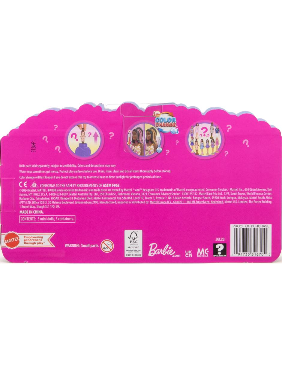 Muñeca mini Barbie