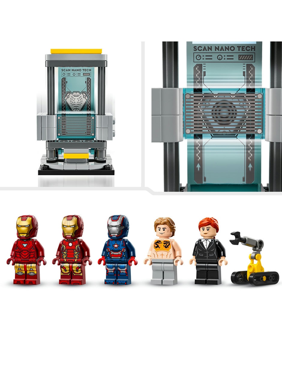 Infinity Saga Laboratorio de Iron Man: Sala de Armaduras 76315 5