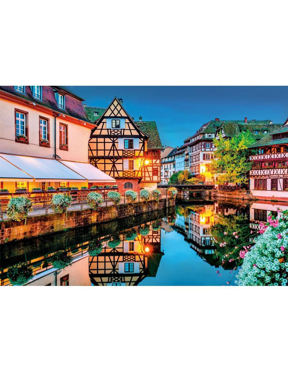 Rompecabezas Lugares especiales del mundo Strassbourg Old Town 500 piezas 2