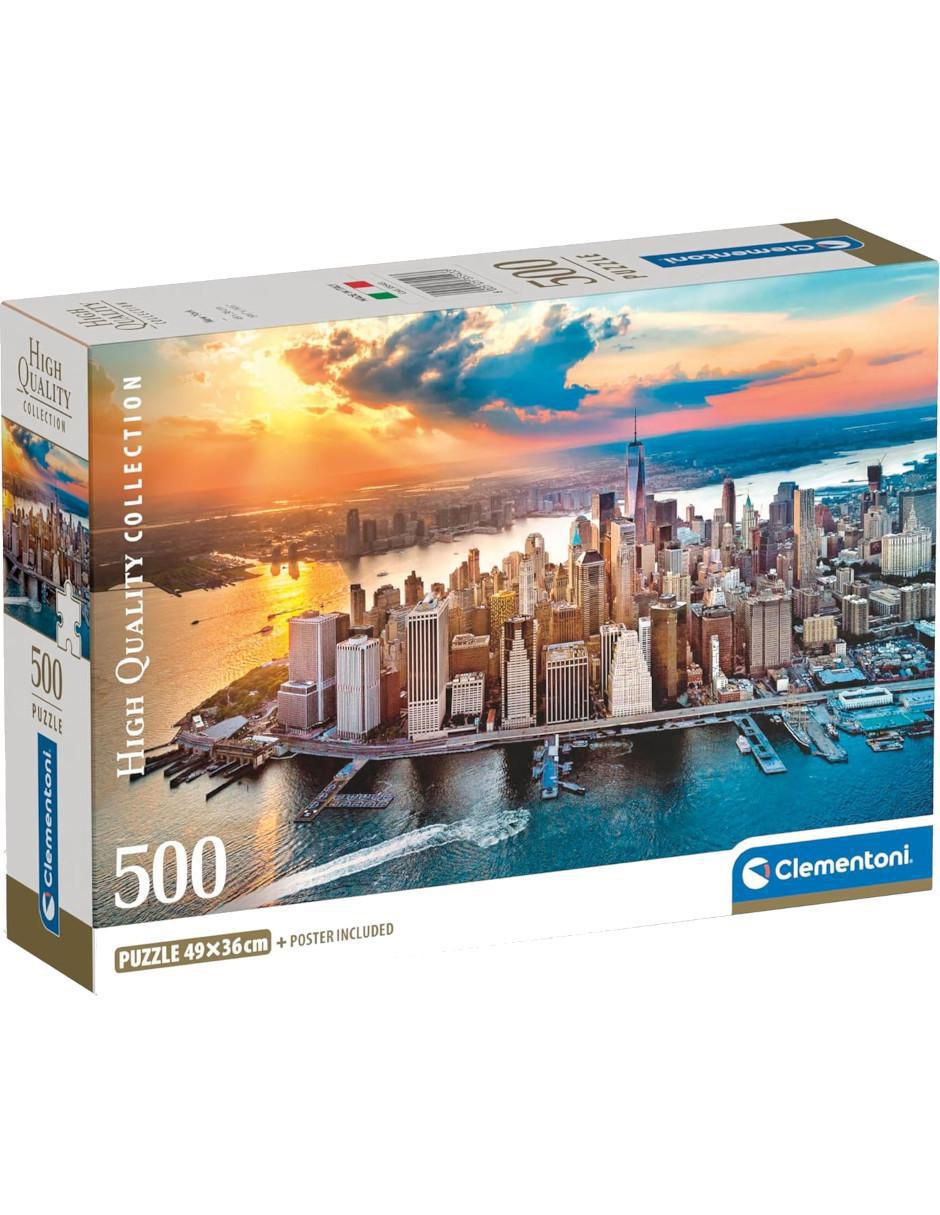 Rompecabezas Lugares famosos del mundo Nueva York al atardecer 500 piezas Rompecabezas Lugares famosos del mundo Nueva York al atardecer 500 piezas
