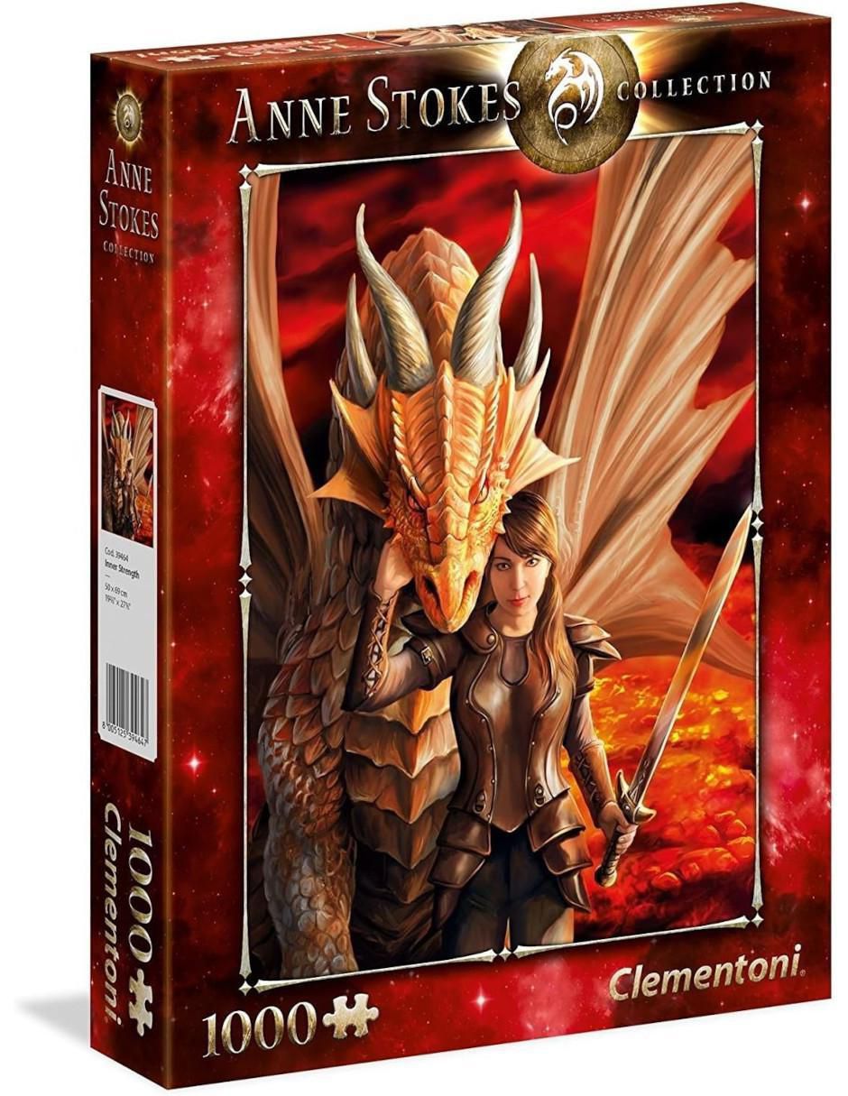 Rompecabezas Hadas mágicas Anne Stokes Inner Strength 1000 piezas Rompecabezas Hadas mágicas Anne Stokes Inner Strength 1000 piezas