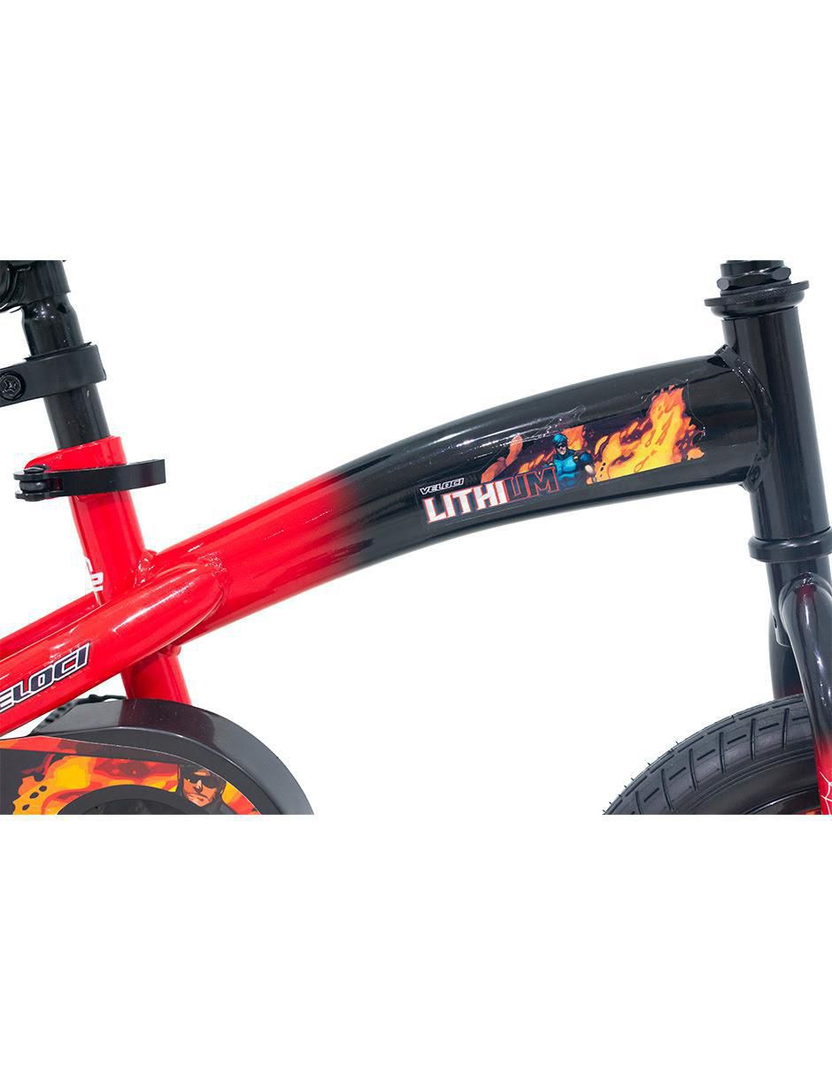 Bicicleta infantil rodada 12 para niño 5