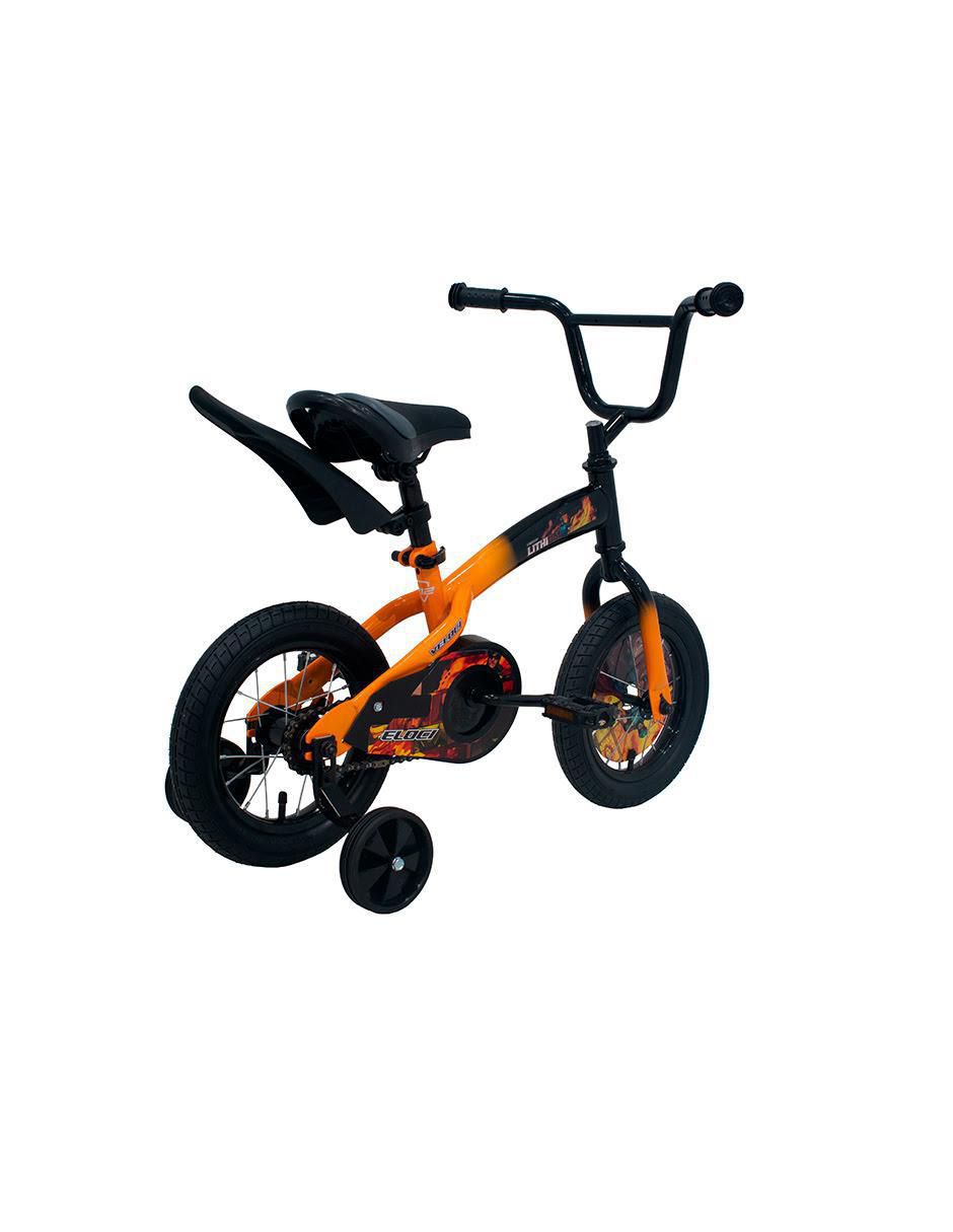 Bicicleta infantil rodada 12 para niño 4