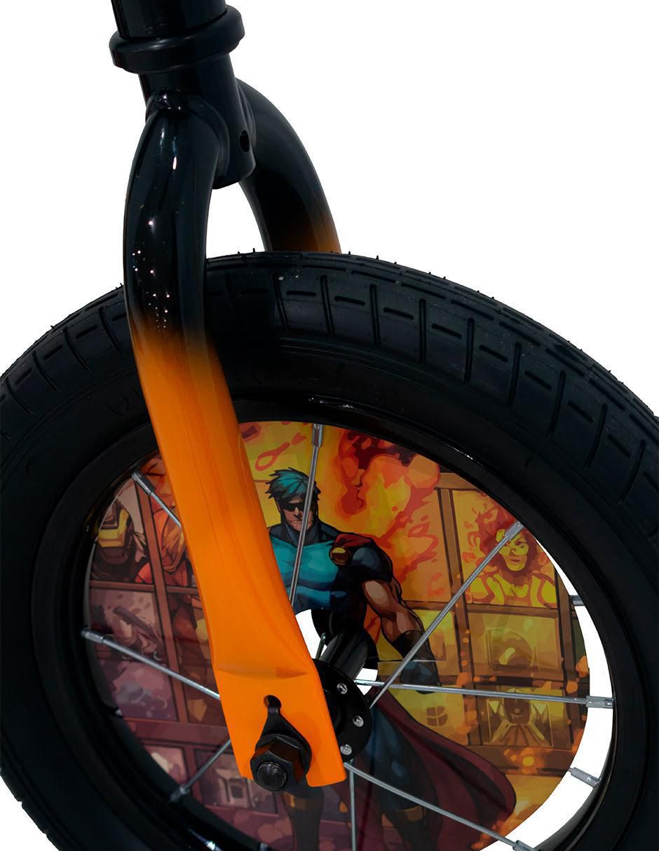 Bicicleta infantil rodada 12 para niño 5