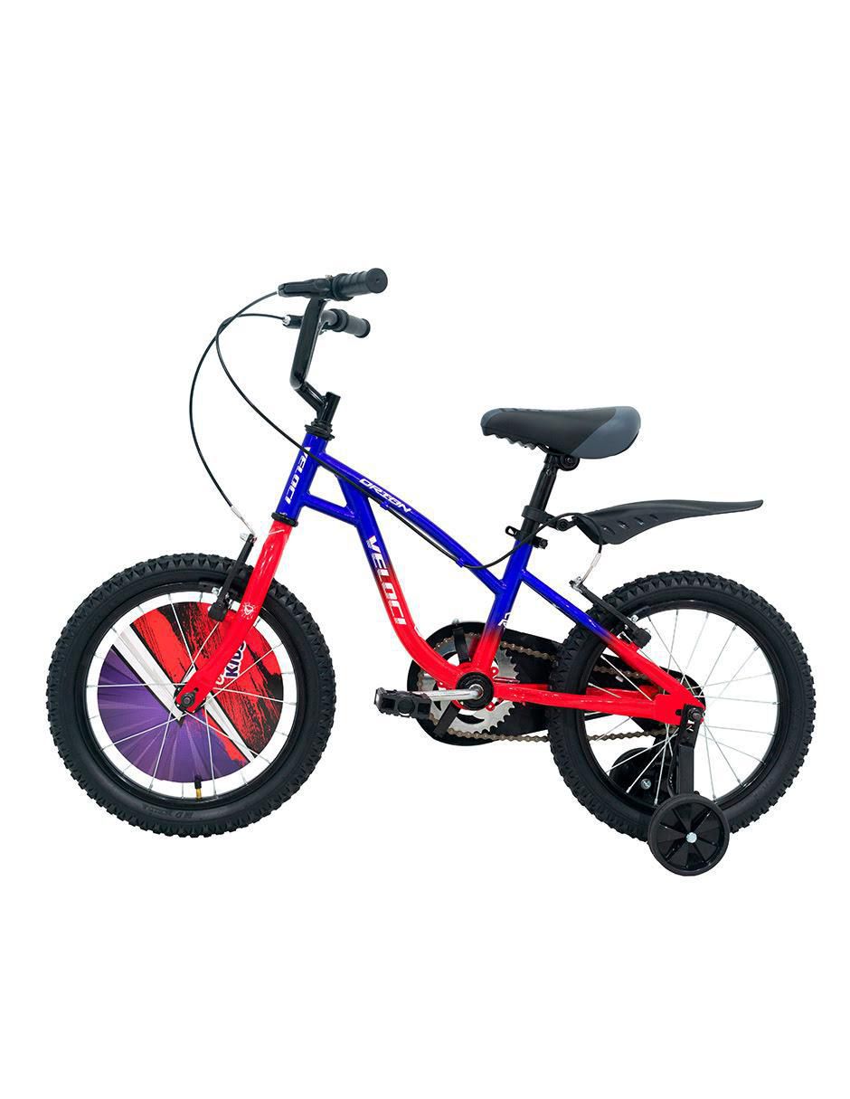 Bicicleta infantil rodada 16 para niño 9