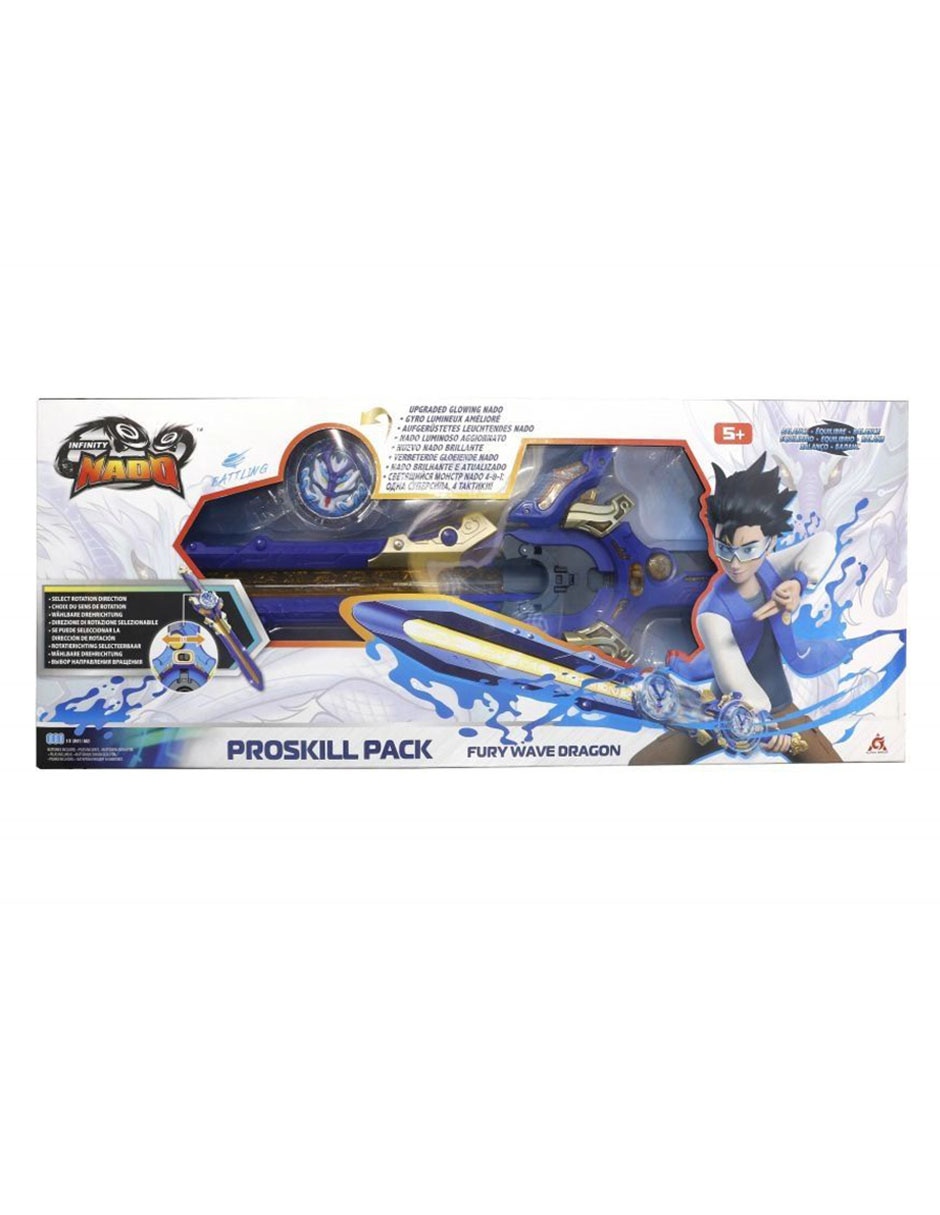 Figura de acción Infinity Nado Fury Wave Dragon con movimiento 5