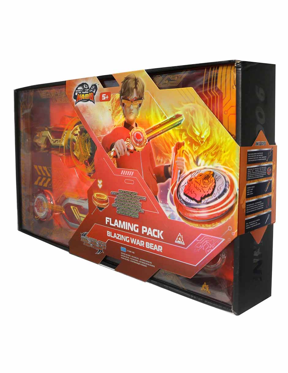 Flaming Pack Blazing War Bear