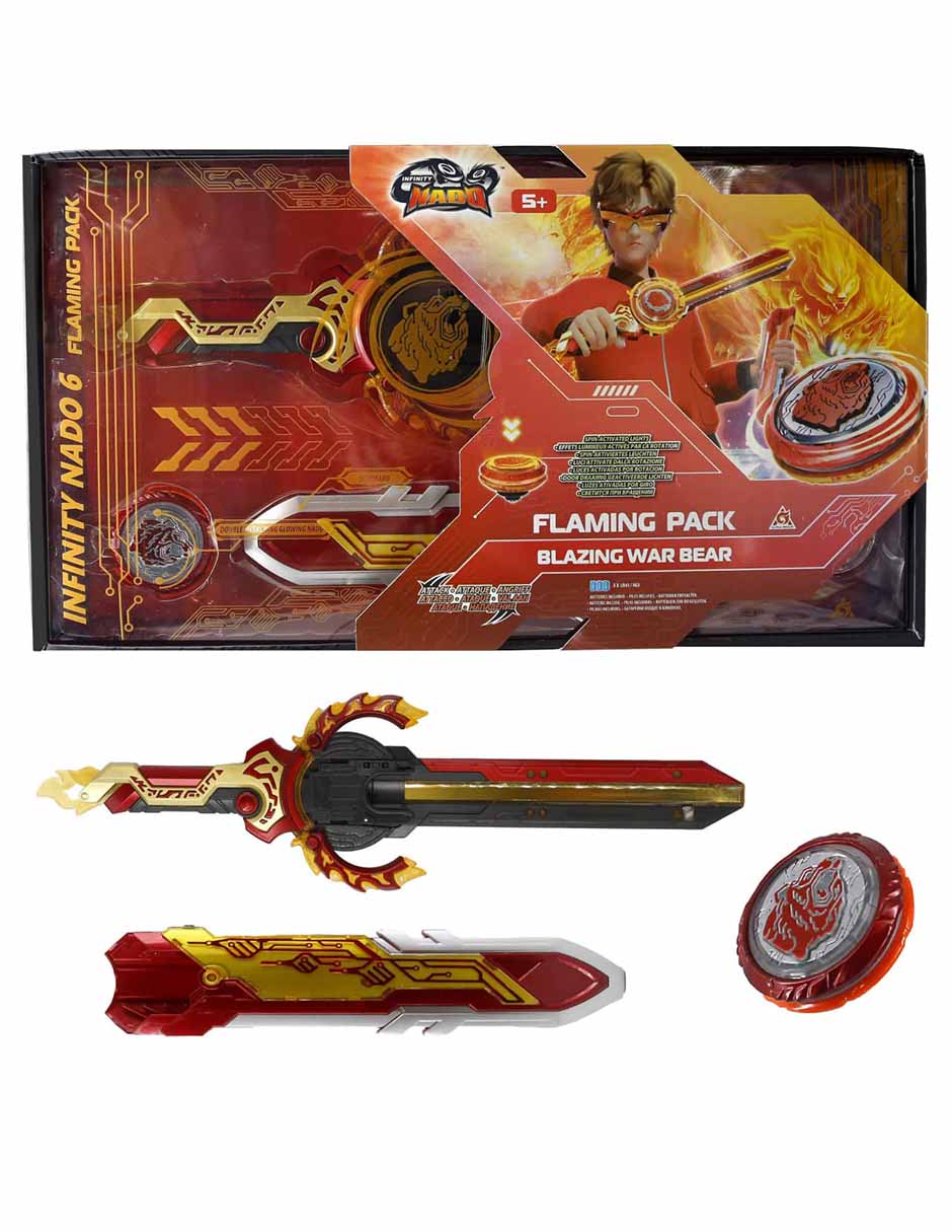 Flaming Pack Blazing War Bear 6