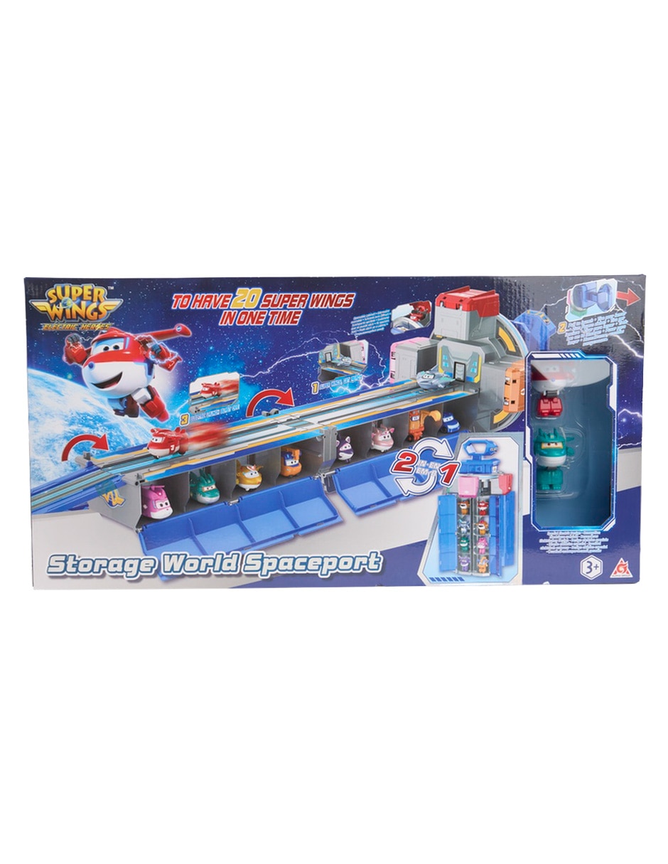 Set figuras acción articulada Super Wings